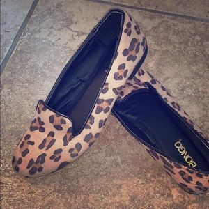 Leopard print loafer